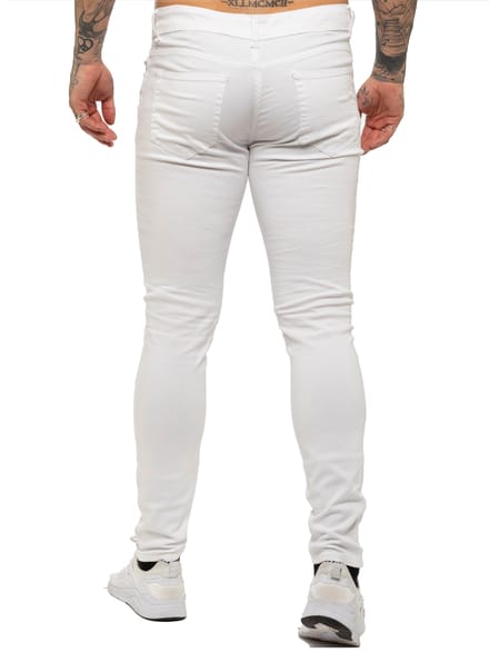 Enzo | Skinny gescheurde jeans voor heren