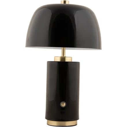 Leitmotiv Tafellamp Freya LED - Zwart - Ø18cm - Scandinavisch