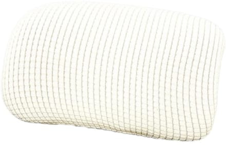 Waterdichte Hoofdkussenhoes voor Bureaustoel - 4 Stuks - Elastic Headrest Cover - Wit