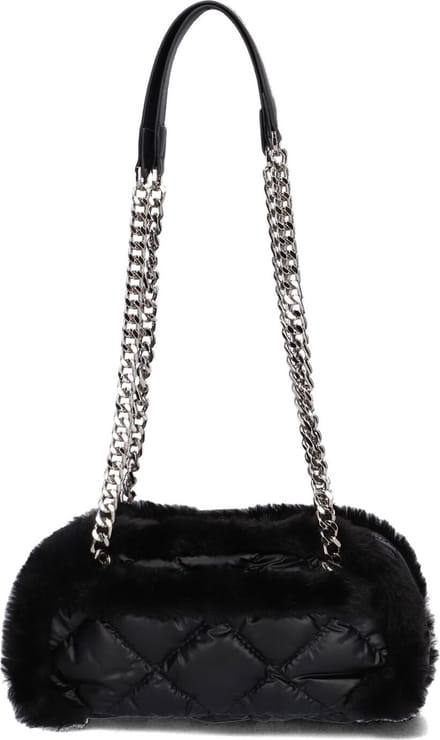 Notre-V Gawbo-252 Handtassen Dames - Zwart - Maat ONESIZE