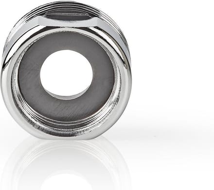 Nedis Slangadapter - 1/2'' - 3/4'' - Metaal - Zilver