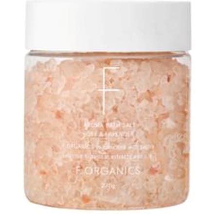 F ORGANICS - Aroma Bath Salt Rose & Lavender - 270g