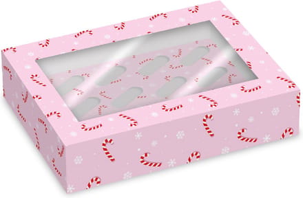 Simply Making Cupcake Doos 12 Zuurstokken pk/2