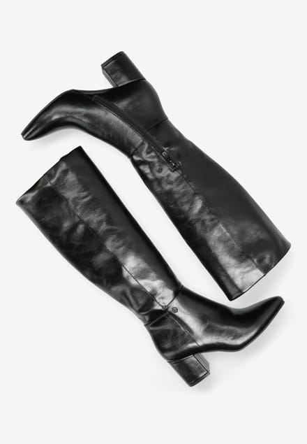 Mexx Heeld High Boot Pluck Mila Black Dames - Maat 36