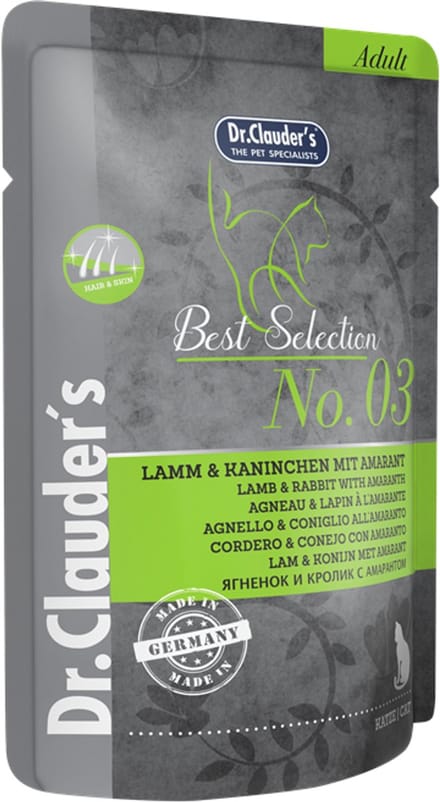 Dr Clauder's Cat Best Selection Adult No 3 16x85g - 16x85g