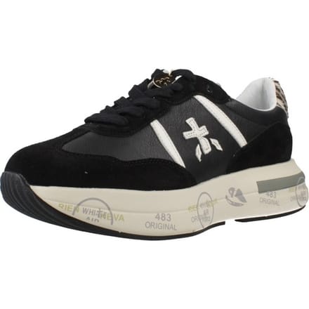 sneaker vrouw Premiata - cassie - zwart