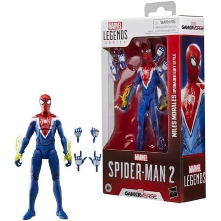 Marvel Legends Series - Gamerverse Miles Morales Upgraded Suit Style - Actiefiguur 15cm