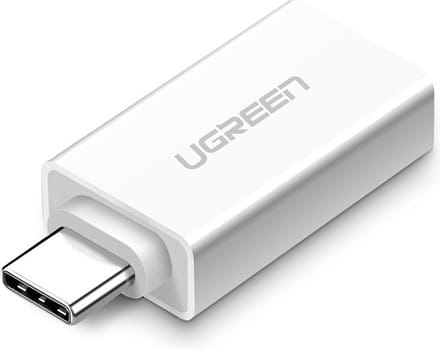 UGreen USB C Adapter naar USB A met OTG functie - Wit