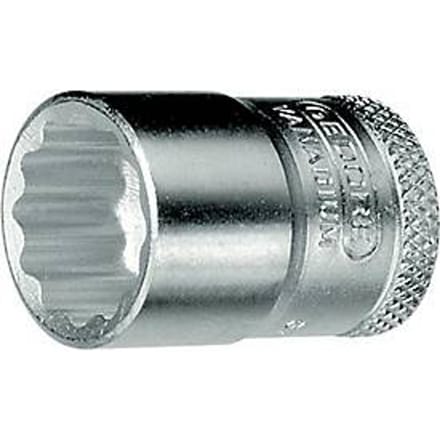 Dopsleutel D 30 3/8 inch 12-kant SW 14mm L.29mm GEDORE