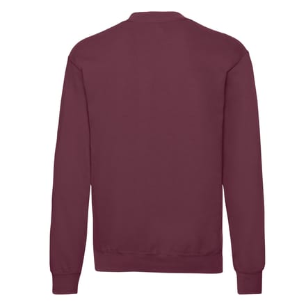 Fruit Of The Loom Heren Klassieke Drop Schouder Sweatshirt (Bourgondië)
