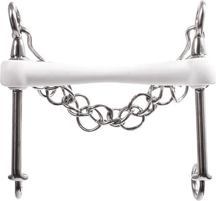 Trust Inno Sense-Stang Fixed-Flexi Soft - 7 cm 11,5 Wit/Zilver 14mm
