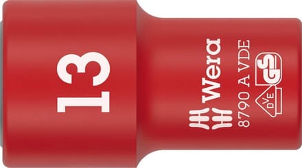 Geïsoleerde 1/4 inch Dopsleutel Set - VDE Veilig Gereedschap voor 1000V