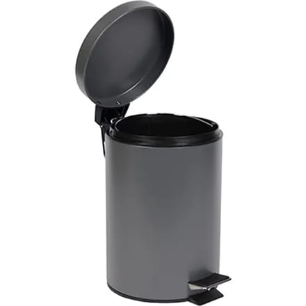5l Pedal Bin Mat Grijs