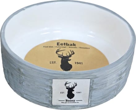 Boony est 1945 eetbak steen wicker grey