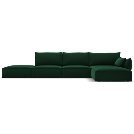 Hoekbank Vanda rechts velvet | Mazzini Sofas