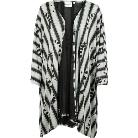 Beetlejuice Cardigan - Sandworm - voor Vrouwen - zwart-wit