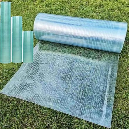 Polycarbonaat dakplaat - Kaspanelen buiten - Constructies bouwen - UV-bestendig dubbellaags - 08 x 4 m - Transparant