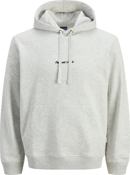 JACK&JONES PLUS - JORNORREBRO EMB SWEAT HOOD PLS - Heren - Sweaters