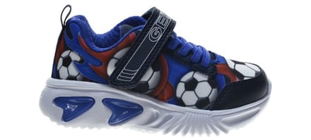 Geox Lichtjesschoenen Voetbal Blauw maat 29