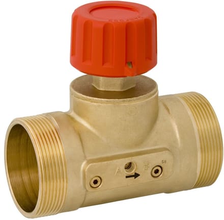 Danfoss Strengafsluit- en meetventiel, ASV-M ASV-M 40, G 1 3/4 Buitendraad, 003L7700