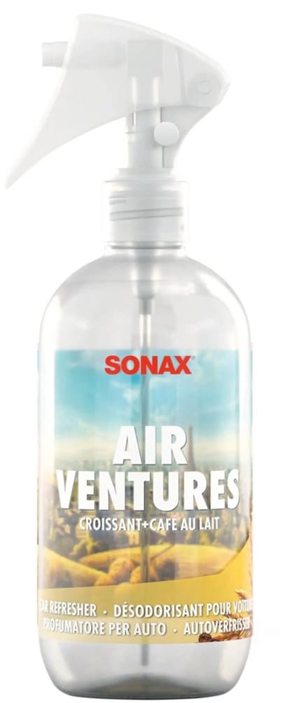 SONAX AIRVENTURES Croissant + Café au Lait - Auto Parfum Spray 300ml