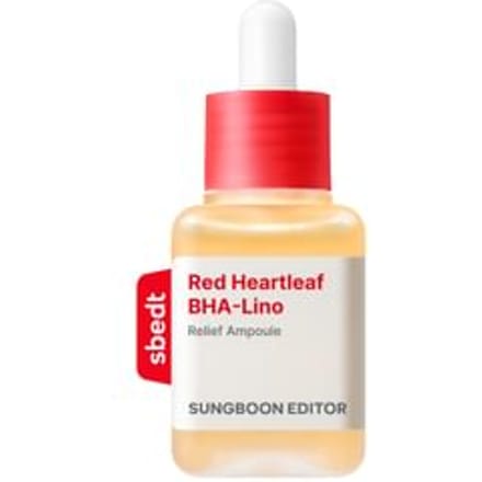 [SUNGBOON EDITOR] Red Heartleaf BHA-Lino Relief Ampul 40ml beige