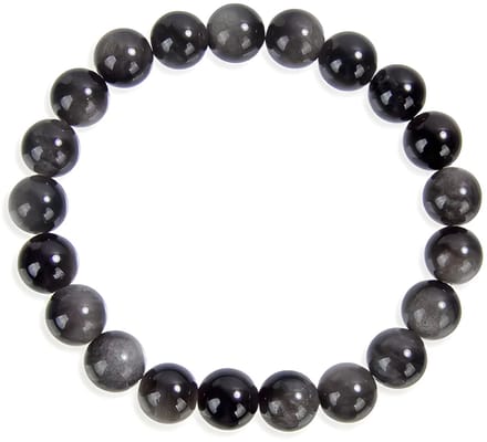Obsidiaan Armband 8 mm