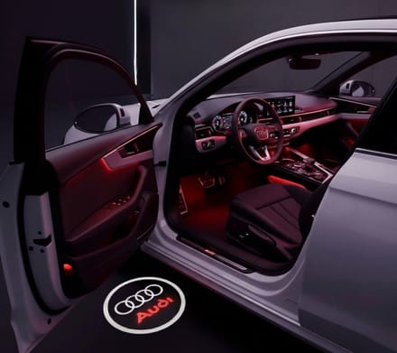 Instapverlichting Geschikt voor Audi – LED Deurverlichting – Set van 2 – Plug & Play