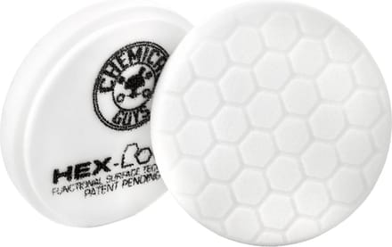 Chemical Guys Hex Logic Polijstpad 100mm WIT - Light Cut
