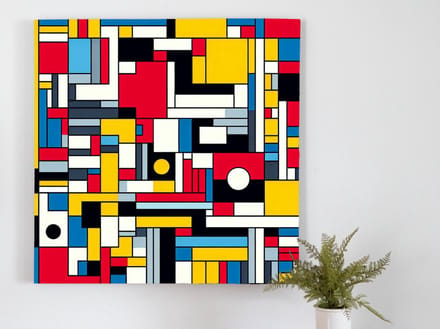 Kunstprint | Wanddecoratie | Canvas | 100 × 100 cm