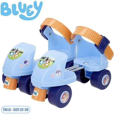Bluey 77731 Rolschaatsen Blauw EU 32-36 Kinderen