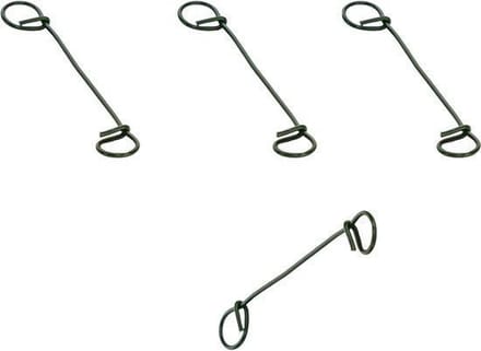 Kortpack - Drillbinders - 300mm lang x 1.6mm dik - 1000 Stuks - Geplastificeerd - Snelstroppers - (099.9083)