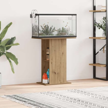 Meuble d'Aquarium Chêne Artisanal 36 x 60,5 x 72,5 cm Bois d'Ingénierie