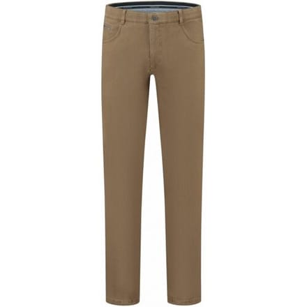Com4 Broek Fine Structure Swing Front Beige / male
