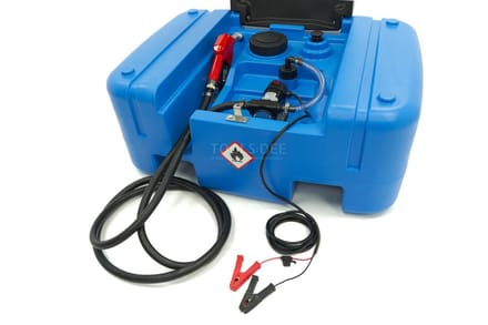 HBM mobiele dieseltank 200 liter 12V met pomp, diesel, 40 l/min
