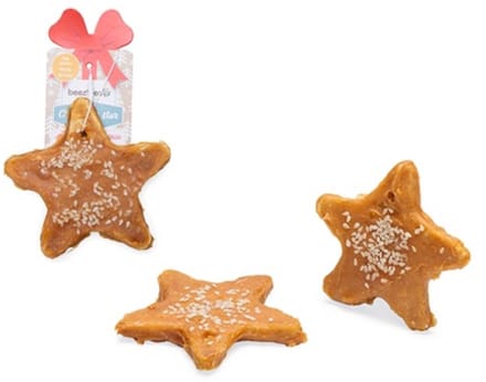 Beeztees Kerstster - Hondensnack -9 cm