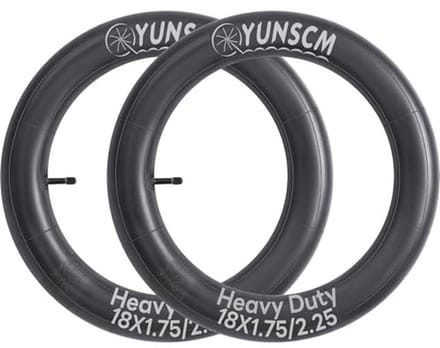 Verdikte Binnenband 18 inch voor Fiets - 45/57-355 2Pcs AV32mm Ventil
