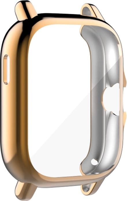 Screenprotector watch case - hoesje - geschikt voor Amazfit GTS 2 - rosegoud