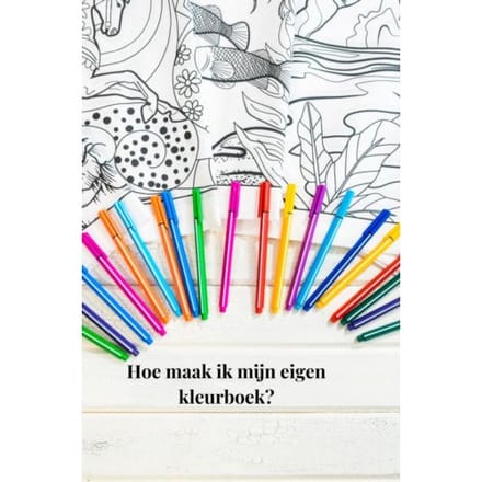 Hoe Maak Ik Een Eigen Kleurboek? - Tajesa For you