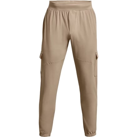 Under Armour Stretch Woven Joggers Beige M Man