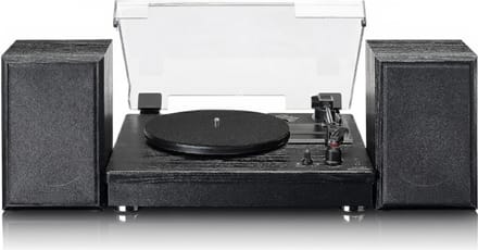 VLSelect® Platenspeler Met Speakers - Retro Platenspeler - Ingebouwd - Bluetooth