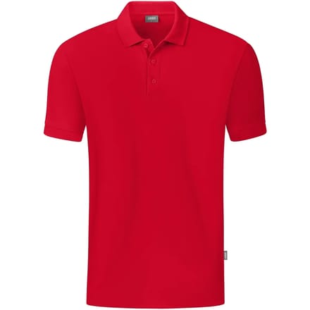 Jako Organic Polo Kinderen - Rood | Maat: 164