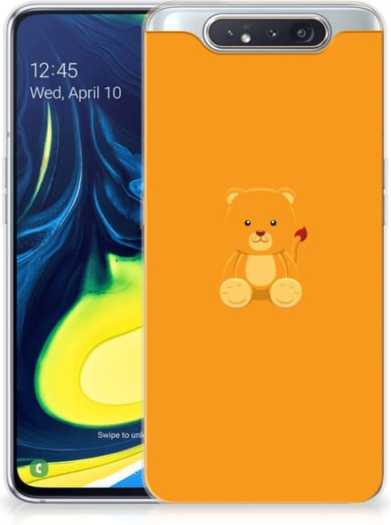 Samsung Galaxy A80 Telefoonhoesje met Naam Baby Beer