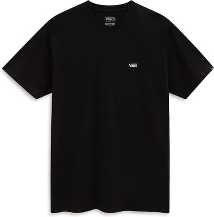 Vans Left Chest Logo Tee Heren T-shirt - Black/White - Maat XS