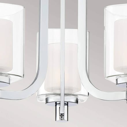 Quoizel LED Badkamerarmatuur Kolt | 3W 3000K 900Lm 830 | IP44 | Polished Chrome
