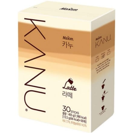 Dongsuh Maxim Kanu Latte (13,5 g per stokje) 30