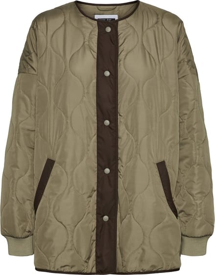 NOISY MAY NMFELINE L/S QUILTED JACKET Dames - Maat XS