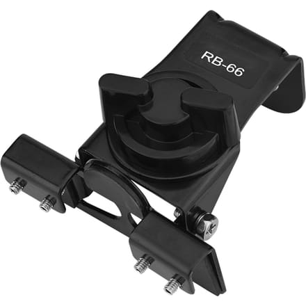 Support de montage de base à clip pour antenne mobile de voiture en acier inoxydable black