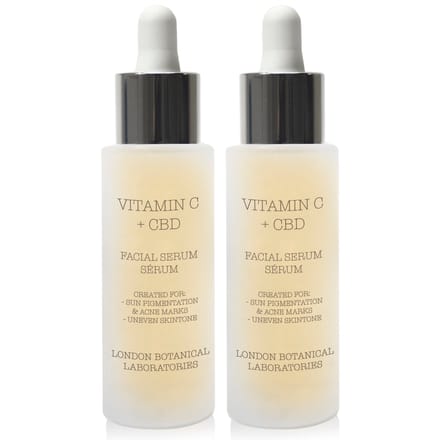 2 x Vitamine C + CBD serum 30ml