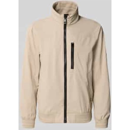 comfort fit blouson met geribde rompzoom
